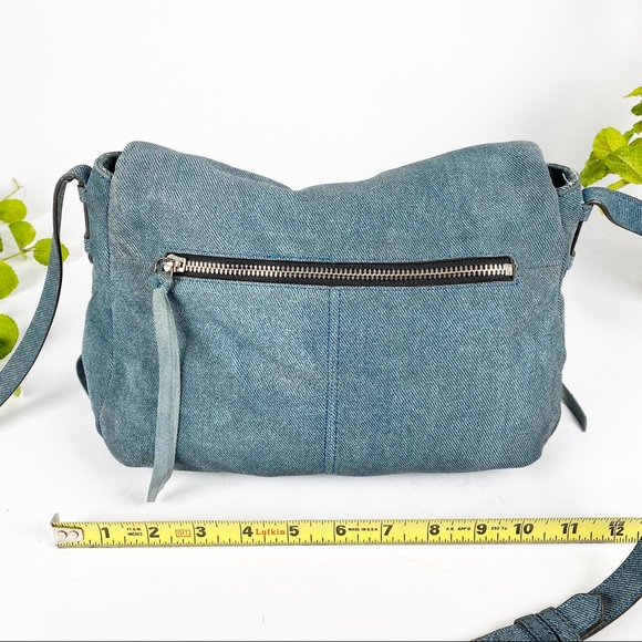 SOLD Aimee Kestenberg Denim Leather Crossbody - Picture 7 of 8
